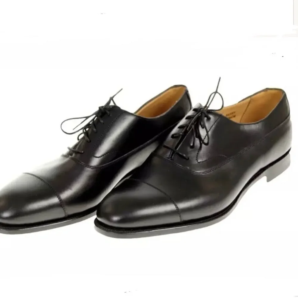 Alfred Sargent Cap Toe Balmoral Oxfords NEW